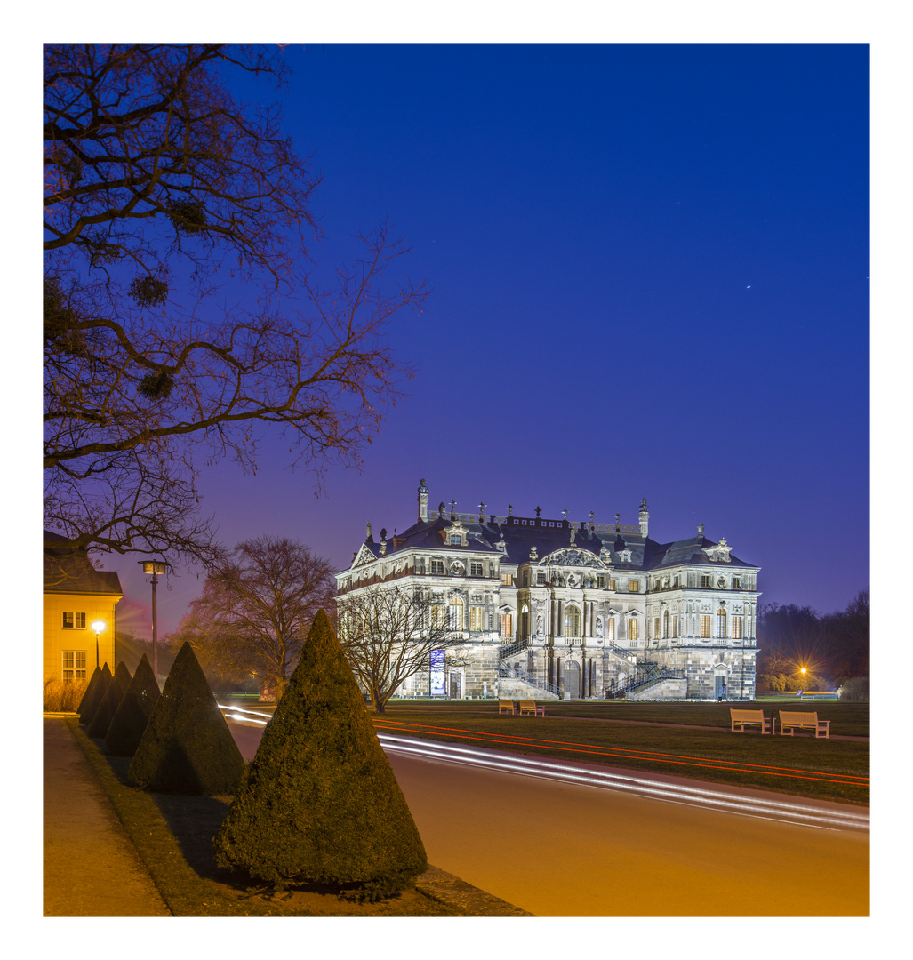 Lichtspiele am Sommerpalais