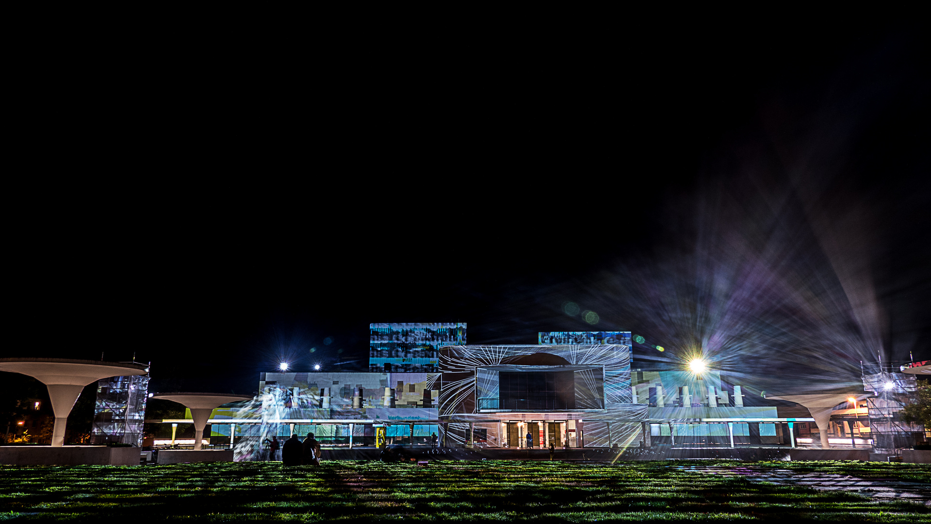 Lichtspiele am Theater in Darmstadt