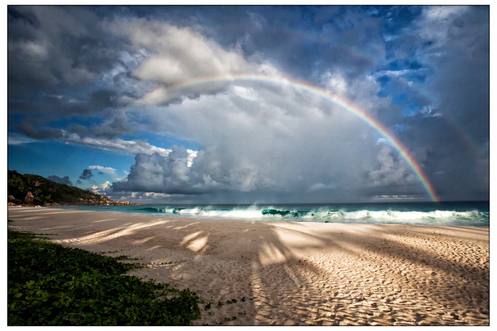 Lichtspiele an der Petite Anse