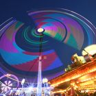 Lichtspiele auf dem Hamburger Dom