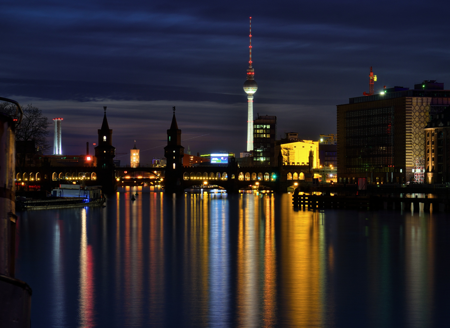 Lichtspiele auf der Spree