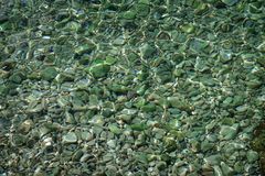 Lichtspiele auf Kiesel