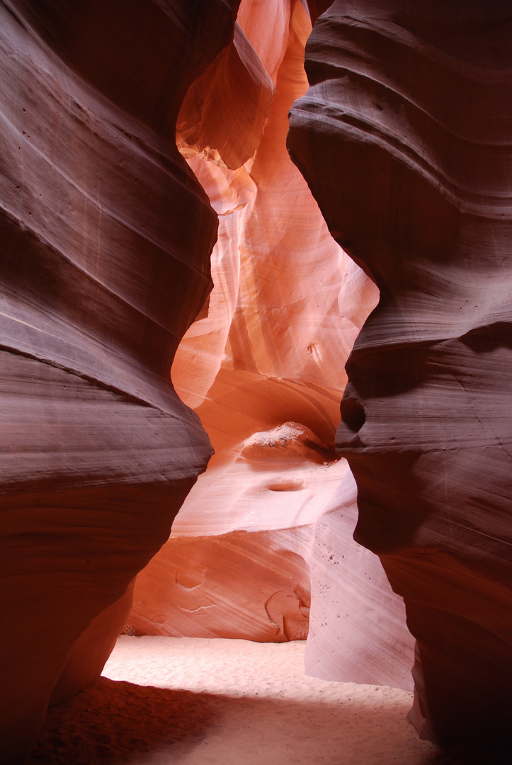 Lichtspiele im Antilope Canyon