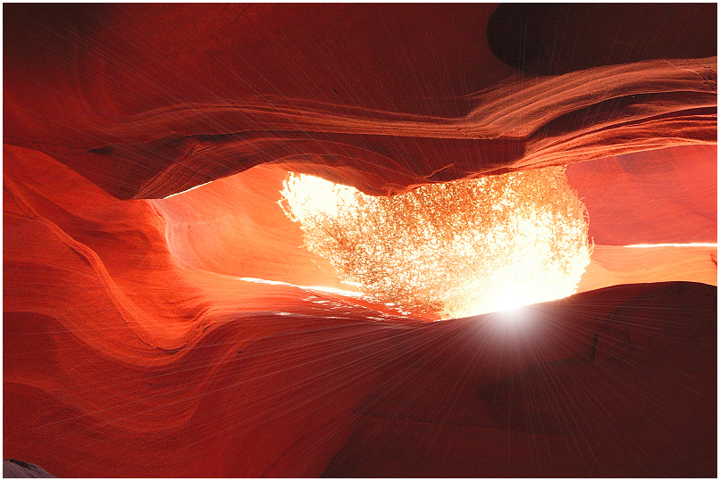 Lichtspiele im Upper Antelope Canyon