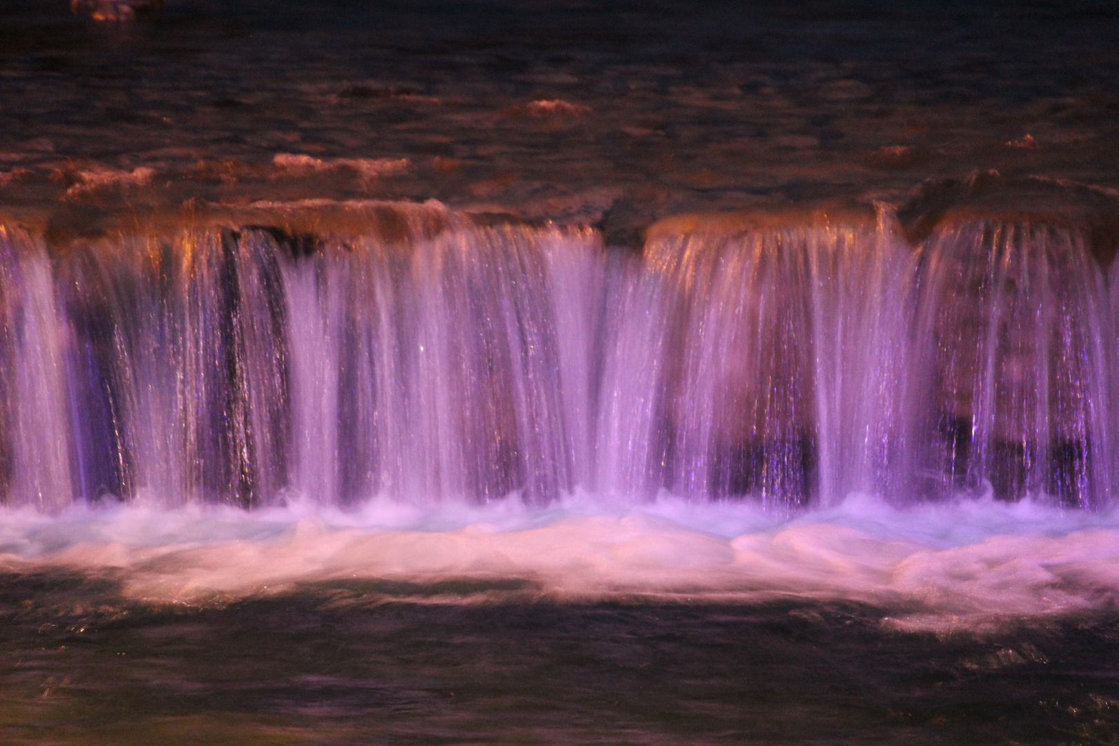 Lichtspiele im Wasser