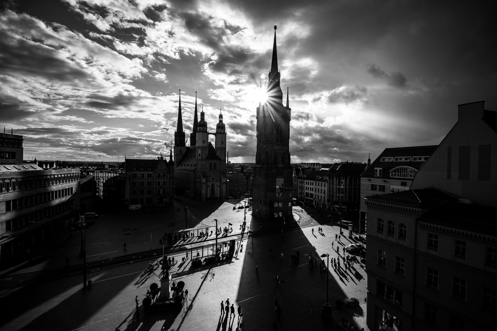 Lichtspiele in Halle