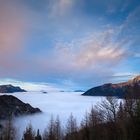 Lichtspiele über den Nebelmeer