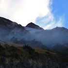 Lichtspiele und erster Schnee an der Männlichenkette