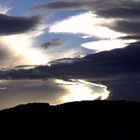 Lichtspiele vom Balkon