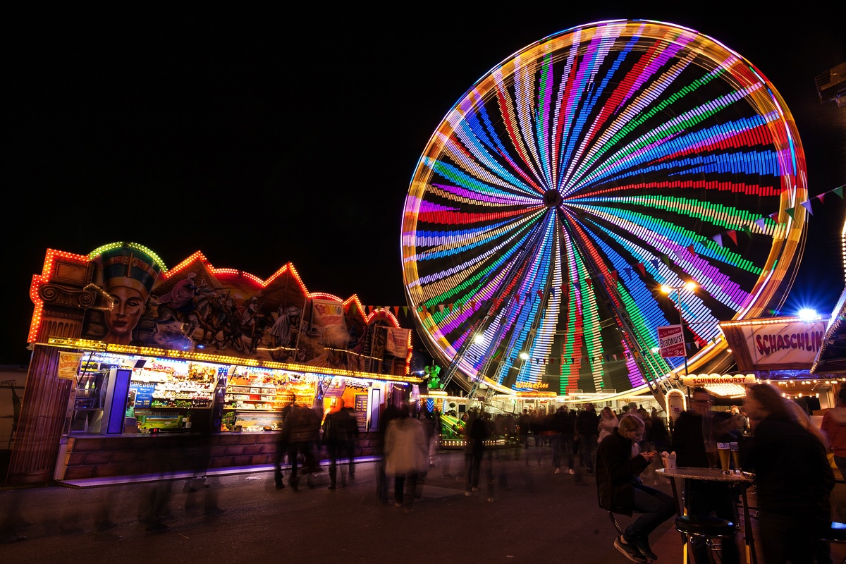 Lichtspielereien auf dem Frühlingsfest I