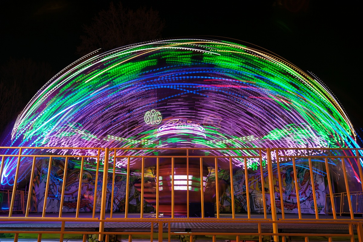 Lichtspielereien auf dem Frühlingsfest II