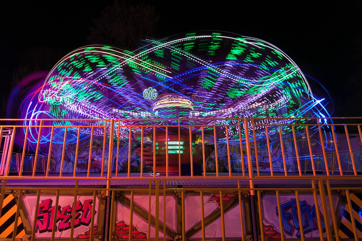 Lichtspielereien auf dem Frühlingsfest III