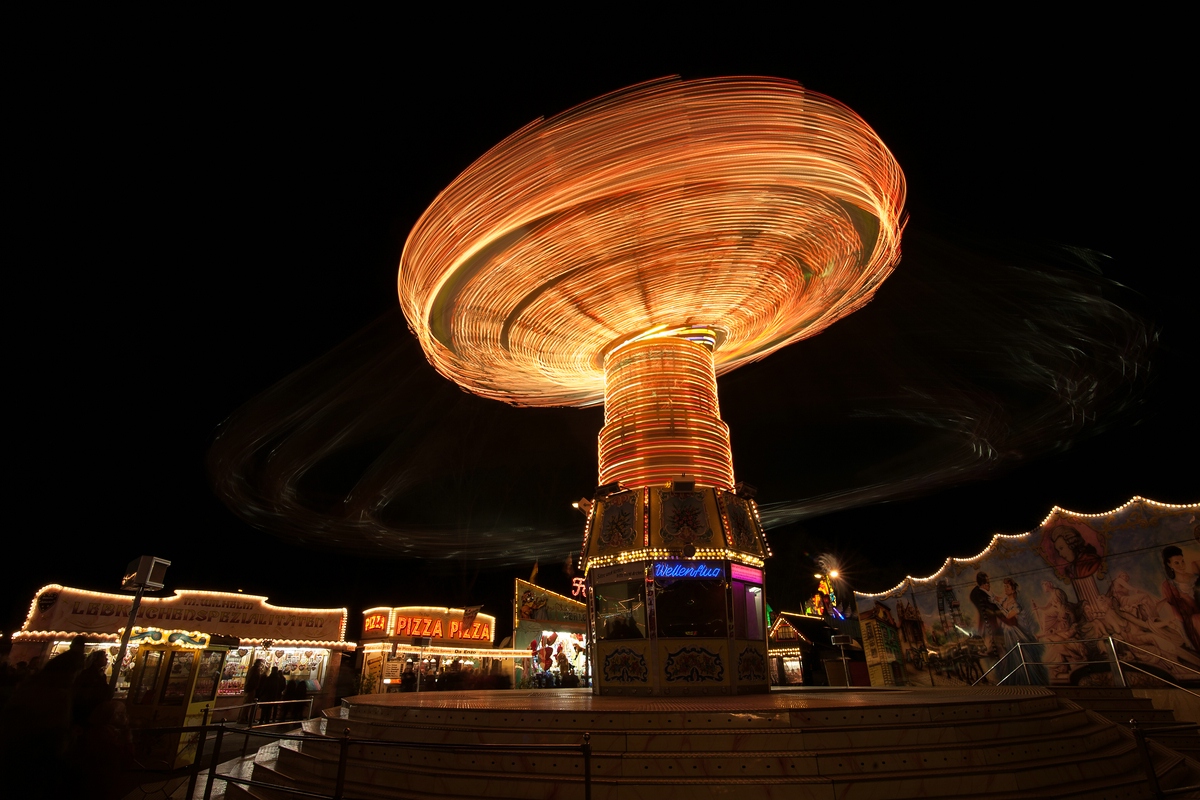 Lichtspielereien auf dem Frühlingsfest VI