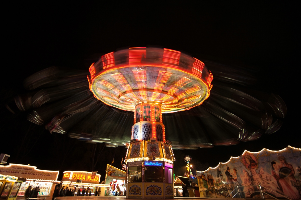 Lichtspielereien auf dem Frühlingsfest VII