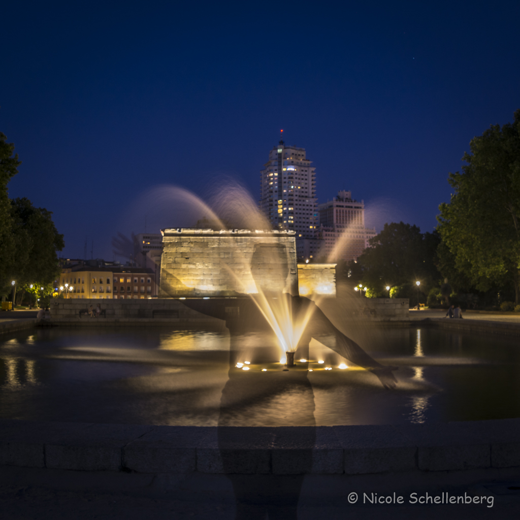 Lichtspielereien in Madrid