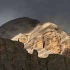 Lichtspot unterhalb vom Gipfel Tofana di Rozes 3225 m