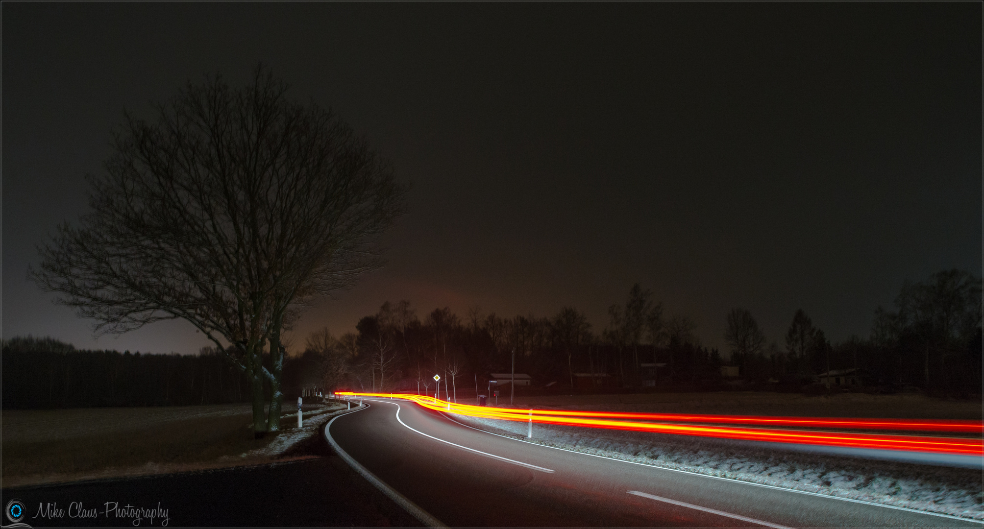 Lichtspur in die "Nacht"