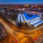 Lichtspuren am Königsplatz