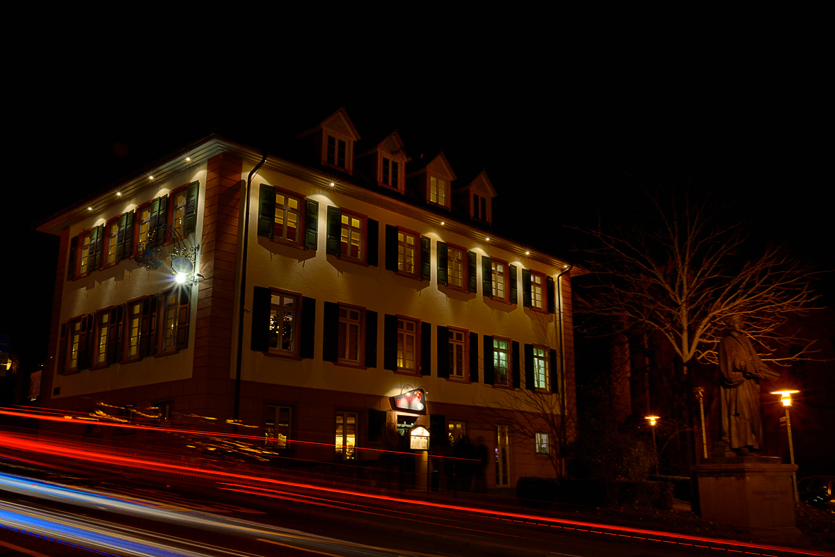 Lichtspuren am Schlossberg - Pforzheim