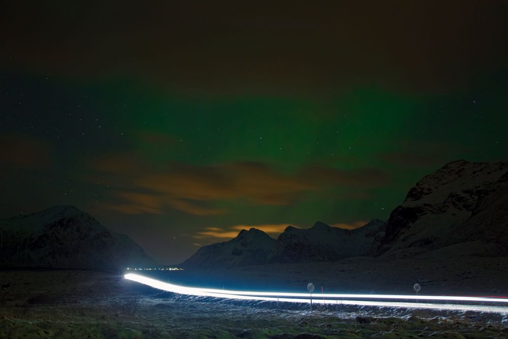 Lichtspuren der Nacht