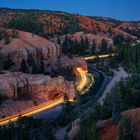 Lichtspuren durch den Red Canyon