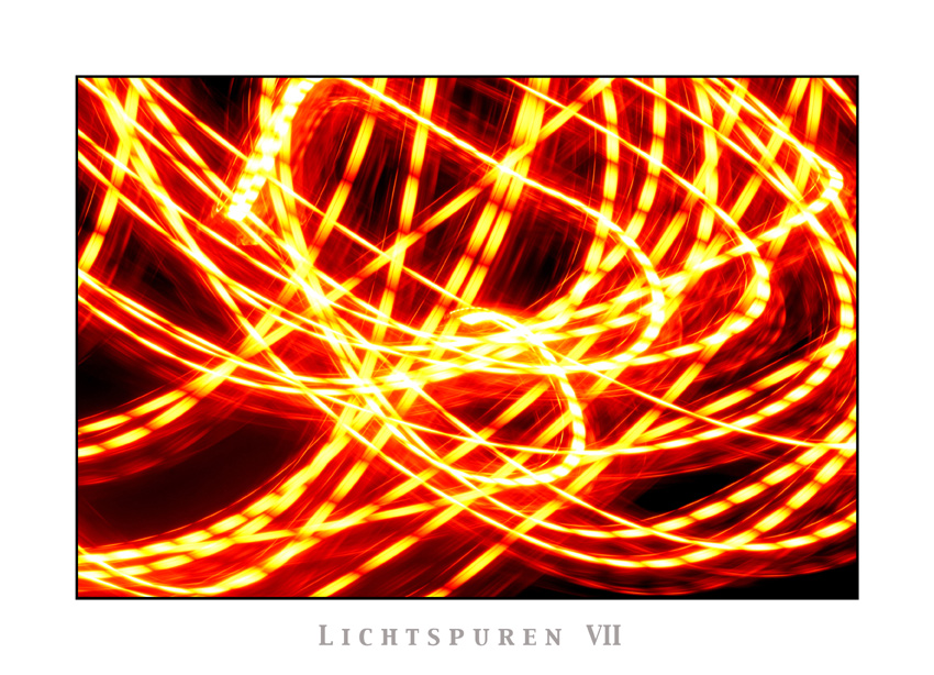 Lichtspuren VII