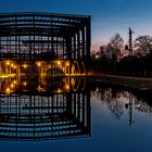 Lichtsterne im Wassergarten