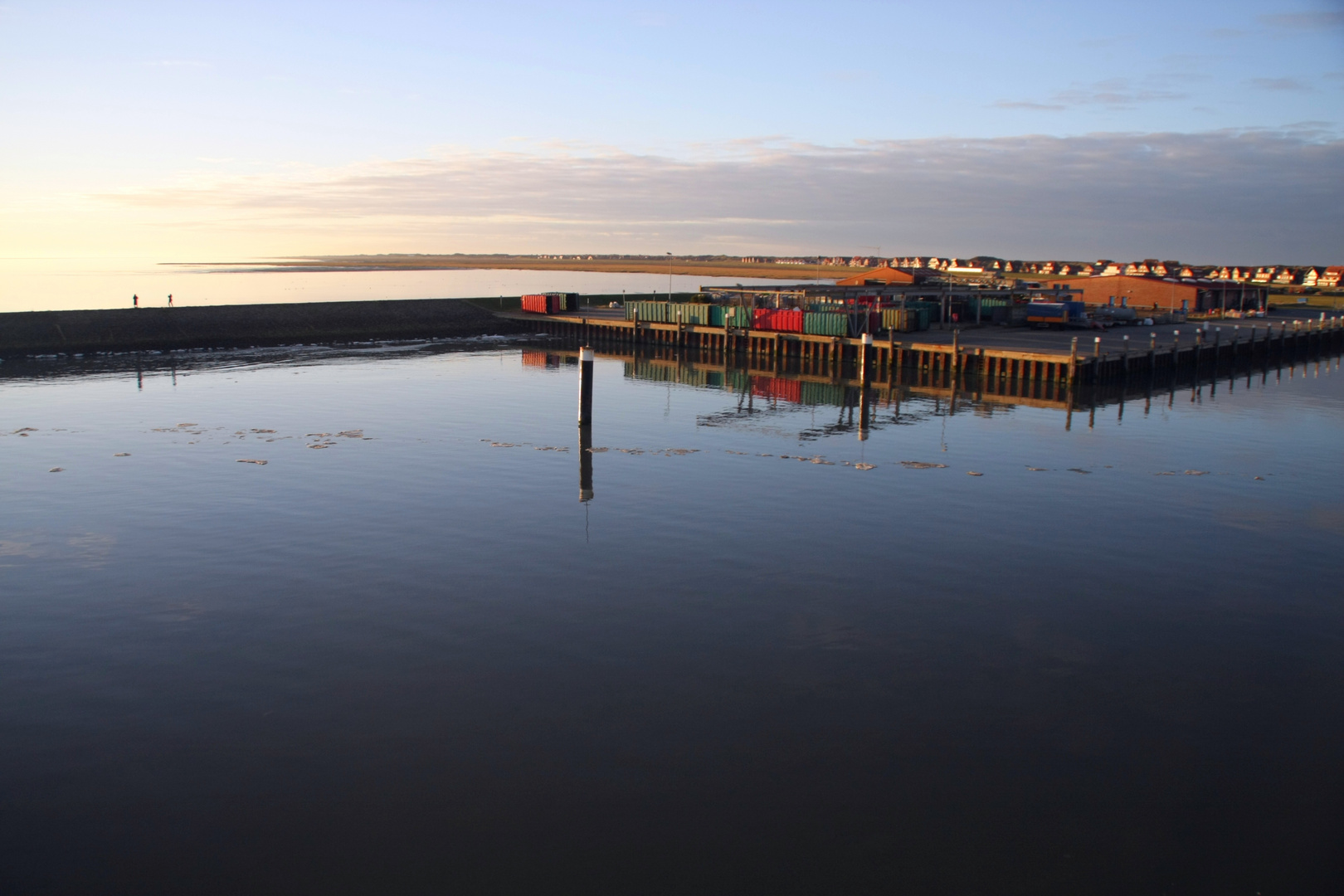 Lichtstimmung am Hafen Juist