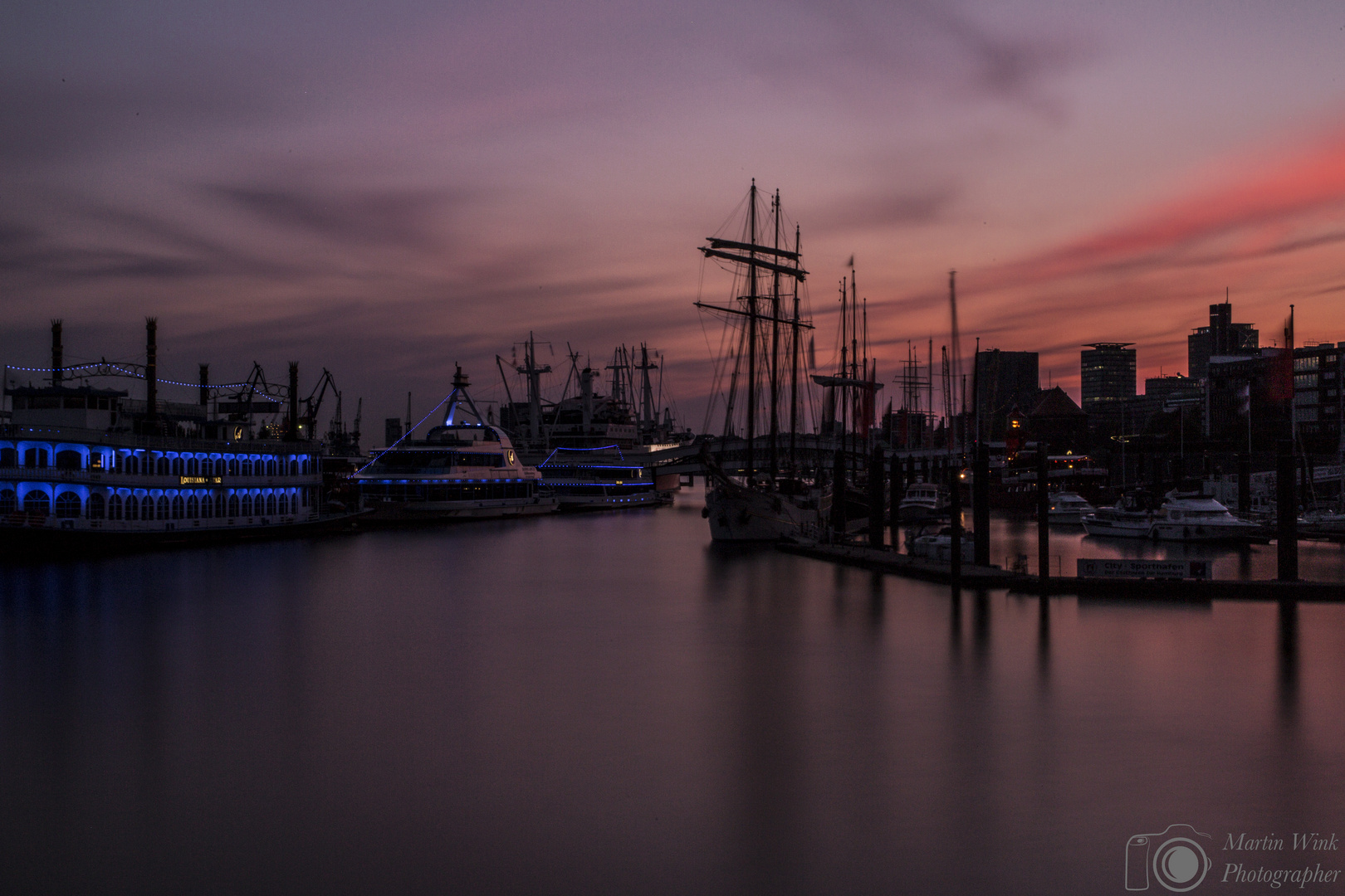 Lichtstimmung am Hamburger Hafen