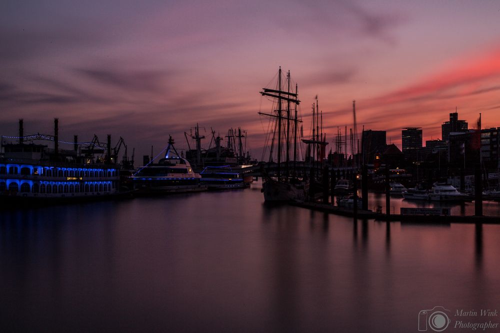 Lichtstimmung am Hamburger Hafen
