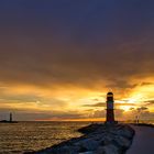 Lichtstimmung am Leuchtturm Warnemünde