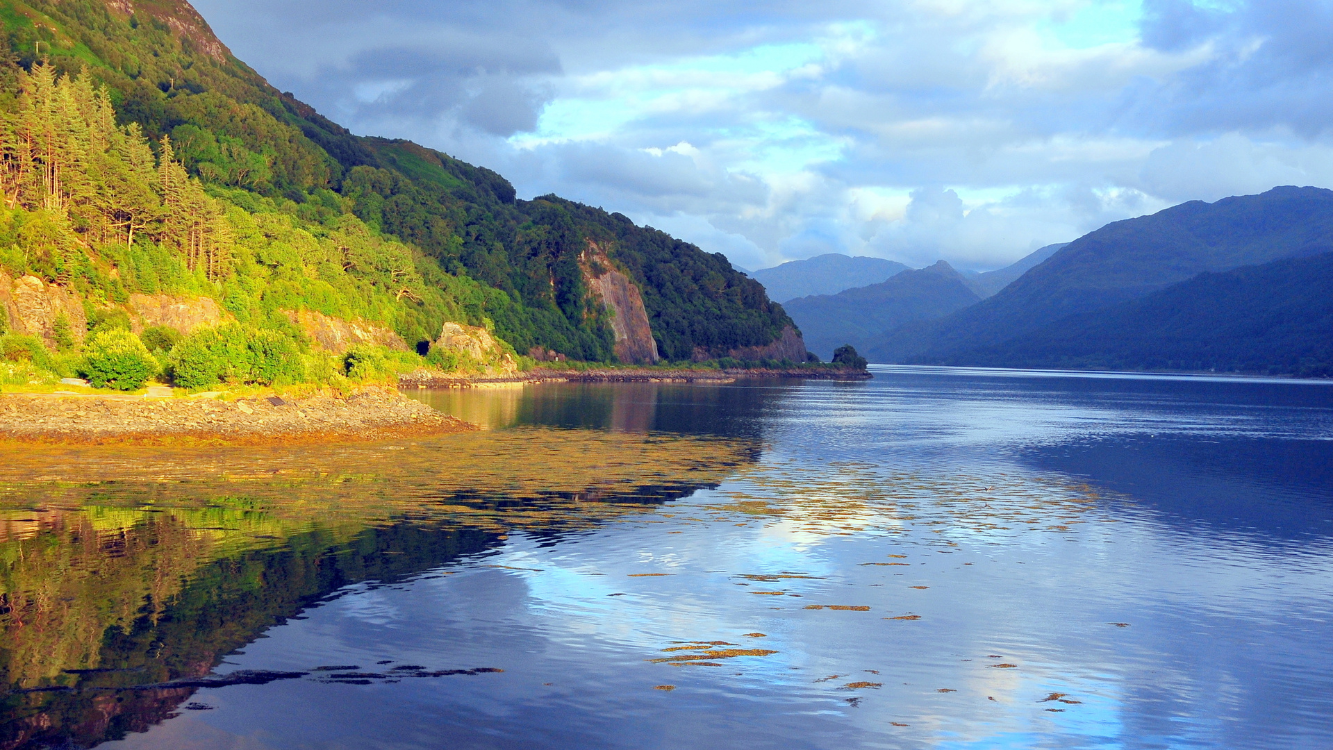 Lichtstimmung am Loch Duich