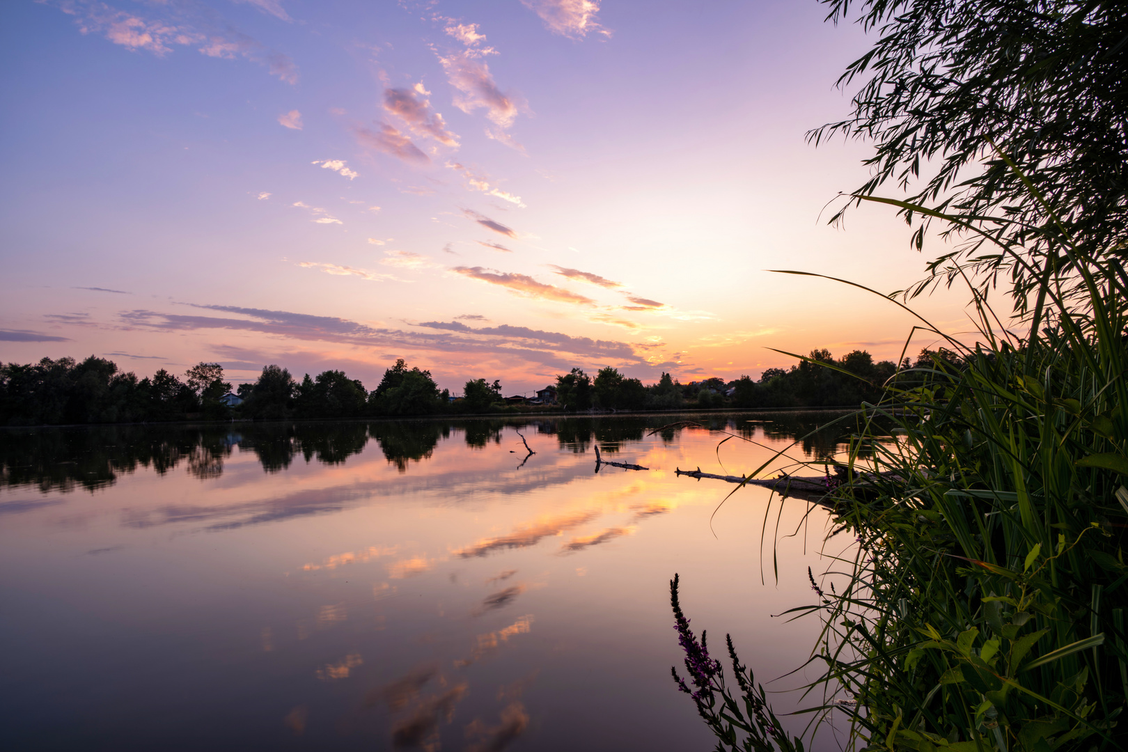 Lichtstimmung am See