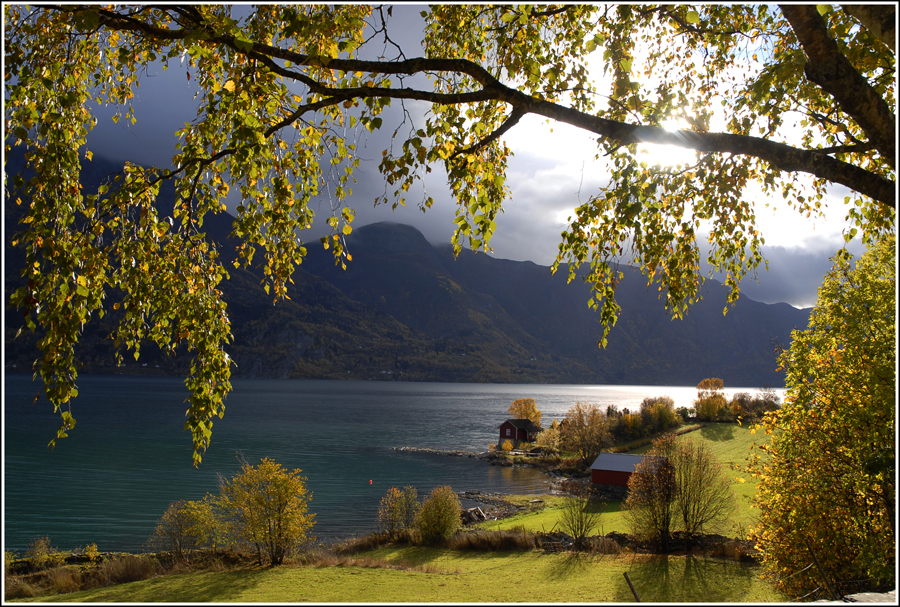 Lichtstimmung am Sognefjord