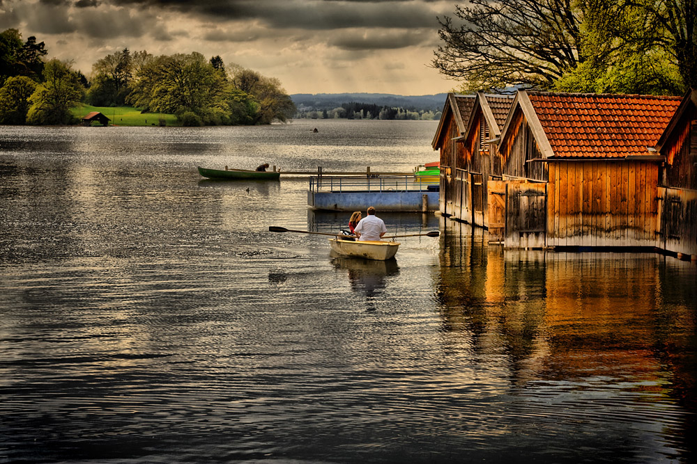 Lichtstimmung am Staffelsee HDR