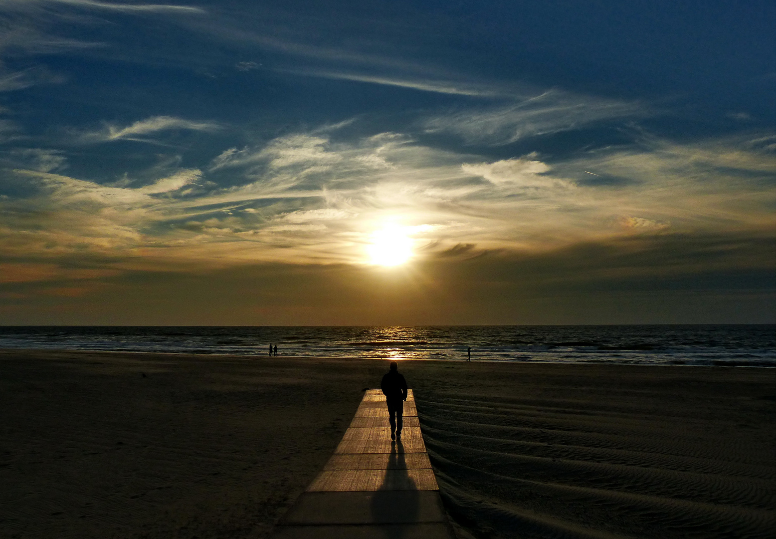 Lichtstimmung am Strand 