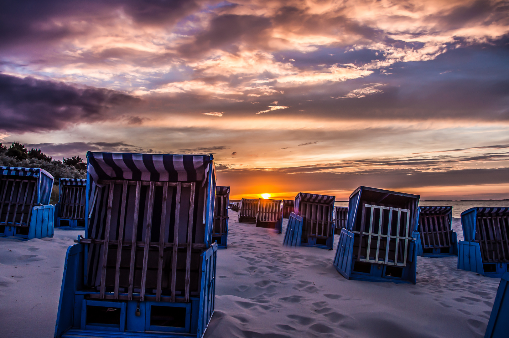 Lichtstimmung am Strand