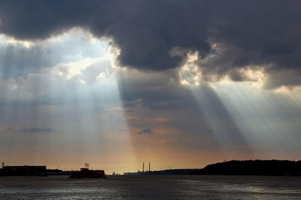  Lichtstimmung an der Elbe