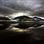 Lichtstimmung auf dem Sognefjord