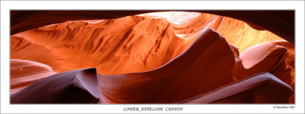 Lichtstimmung im lower antelope canyon