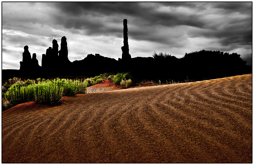 ~ Lichtstimmung im Monument Valley ~