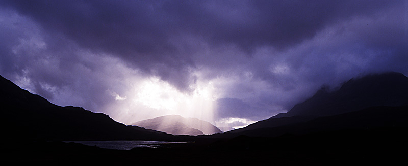 Lichtstimmung in den Highlands, Schottland