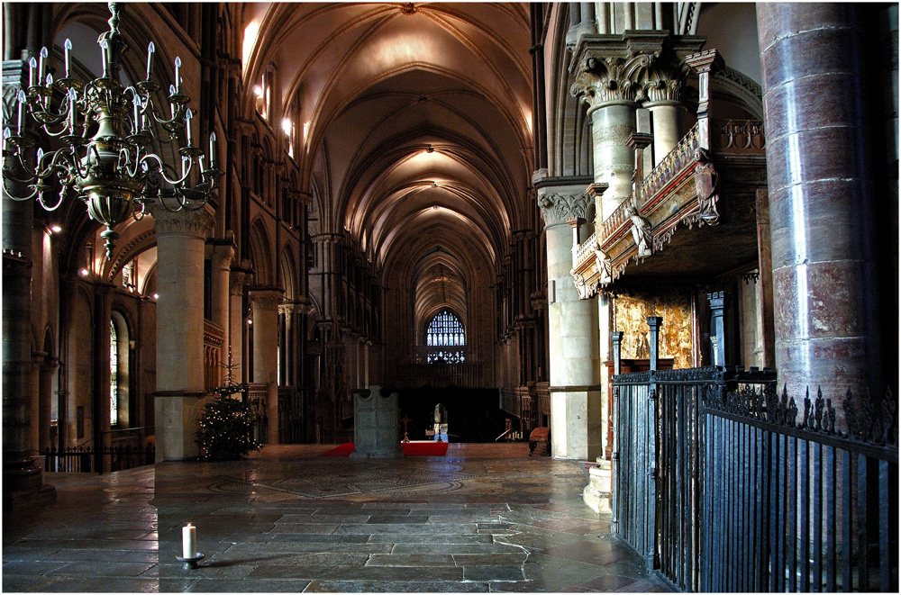 Lichtstimmung in der Cathedrale zu Canterbury