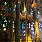 Lichtstimmung in der Sagrada Familia 2