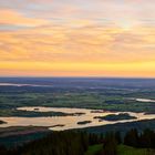 Lichtstimmung Kurz vor Sonnenaufgang-Blick auf den Murnauer Staffelsee