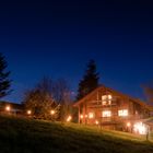 Lichtstimmung mit Fackeln - Ferienhaus am Bodensee