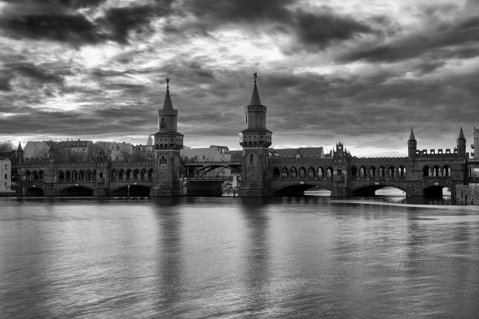 Lichtstimmung Oberbaumbrücke