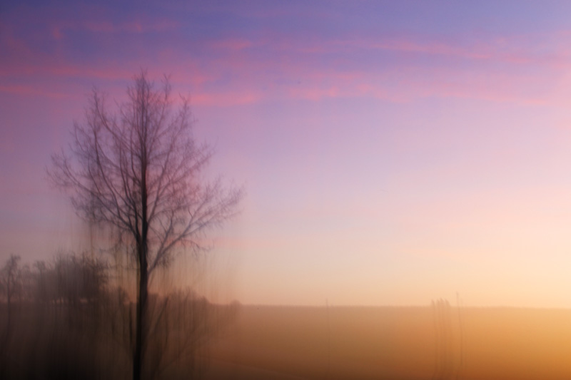 Lichtstimmung und Wischeffekt