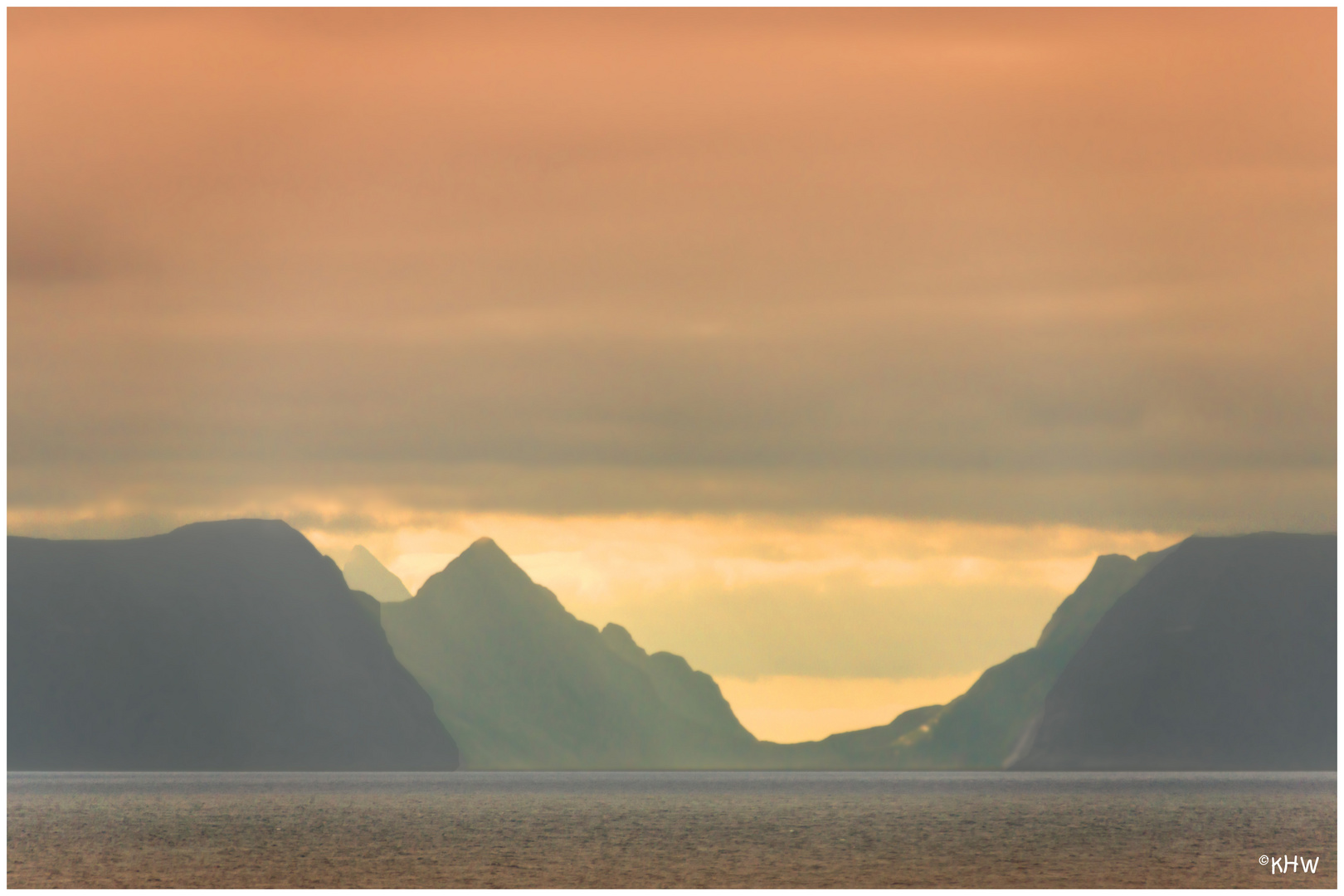 Lichtstimmung vor den Lofoten