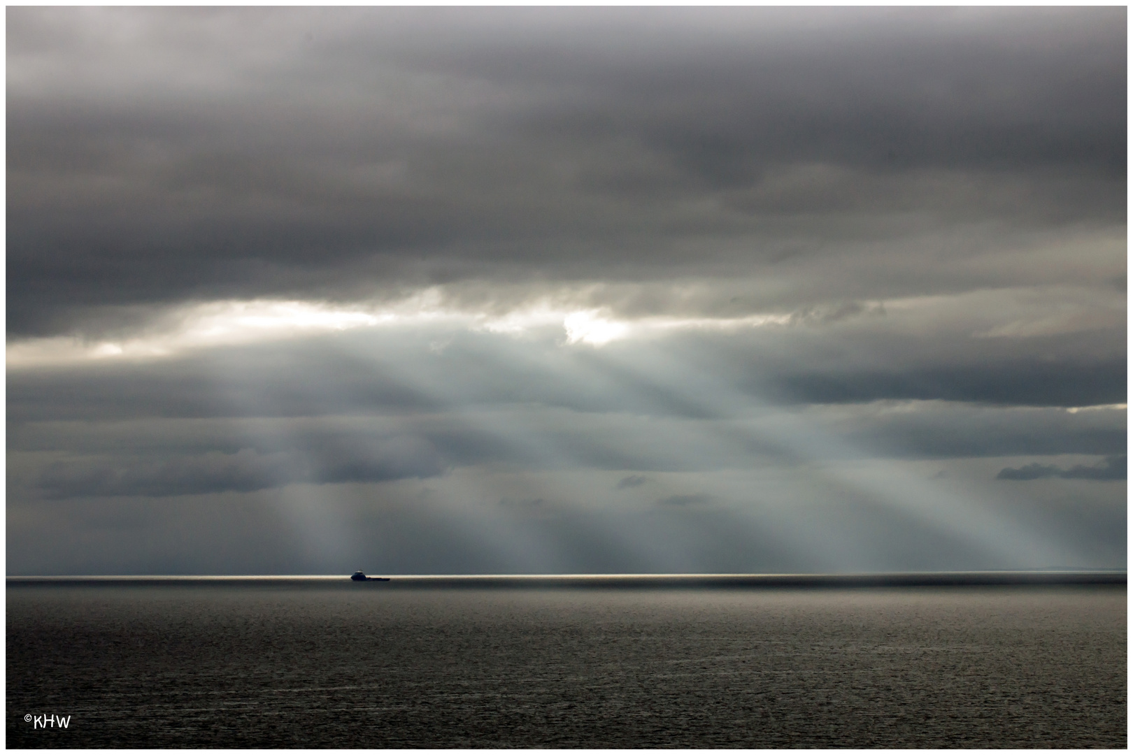 Lichtstimmung vor Spitzbergen (Svalbard)